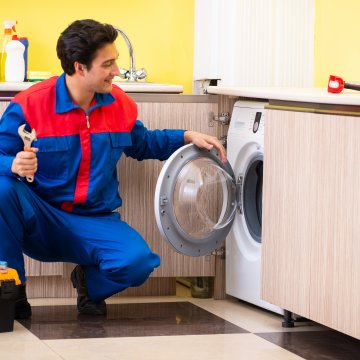 Installing a washing machine